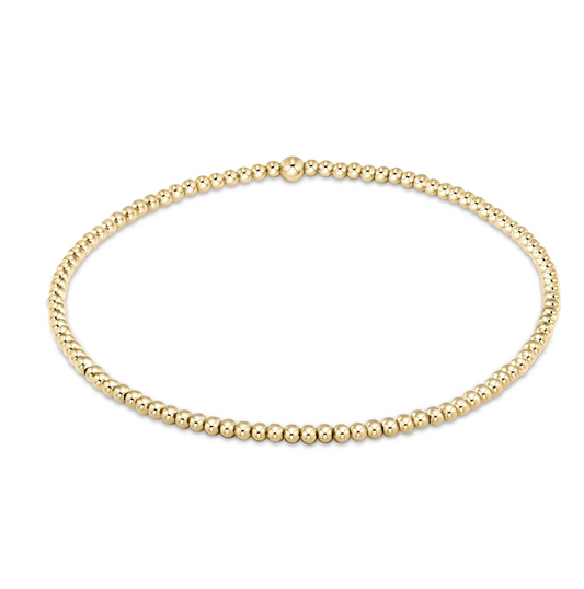 Enewton Extends- Classic Gold 2mm Bead Bracelet