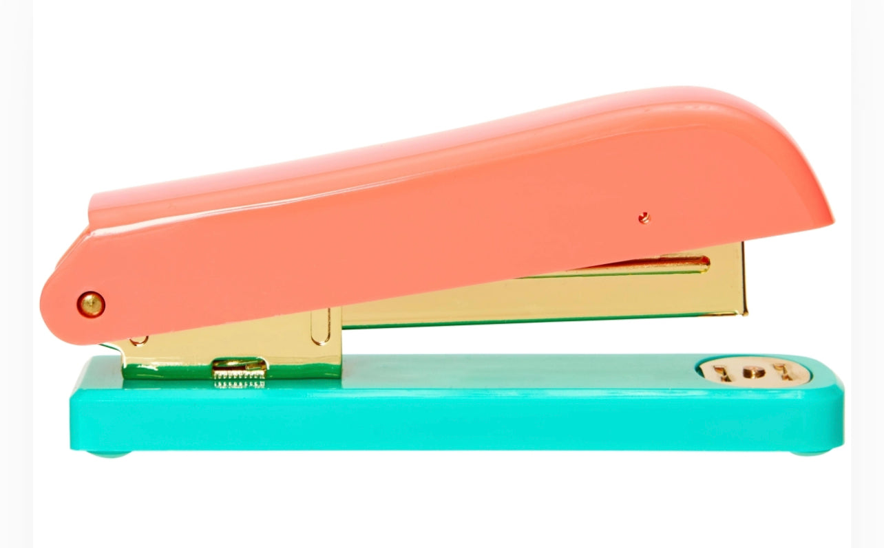 Color lock stapler