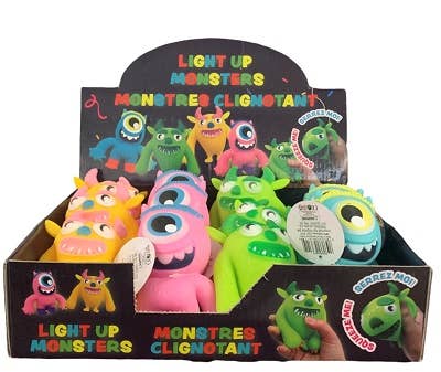 Handee Products - Light Up Squishy Monsters