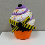 Orange Cupcake ornaments